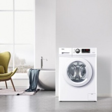 Haier/海尔 7公斤 滚筒洗衣机全自动 变频 超薄 节能静音 EG7012B29W（珍珠白）