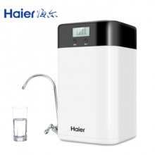 海尔（haier）净水器家用直饮机自来水过滤器超滤台上台下壁挂前置厨房净水机 【智能换芯升级】净水器HU603-4A